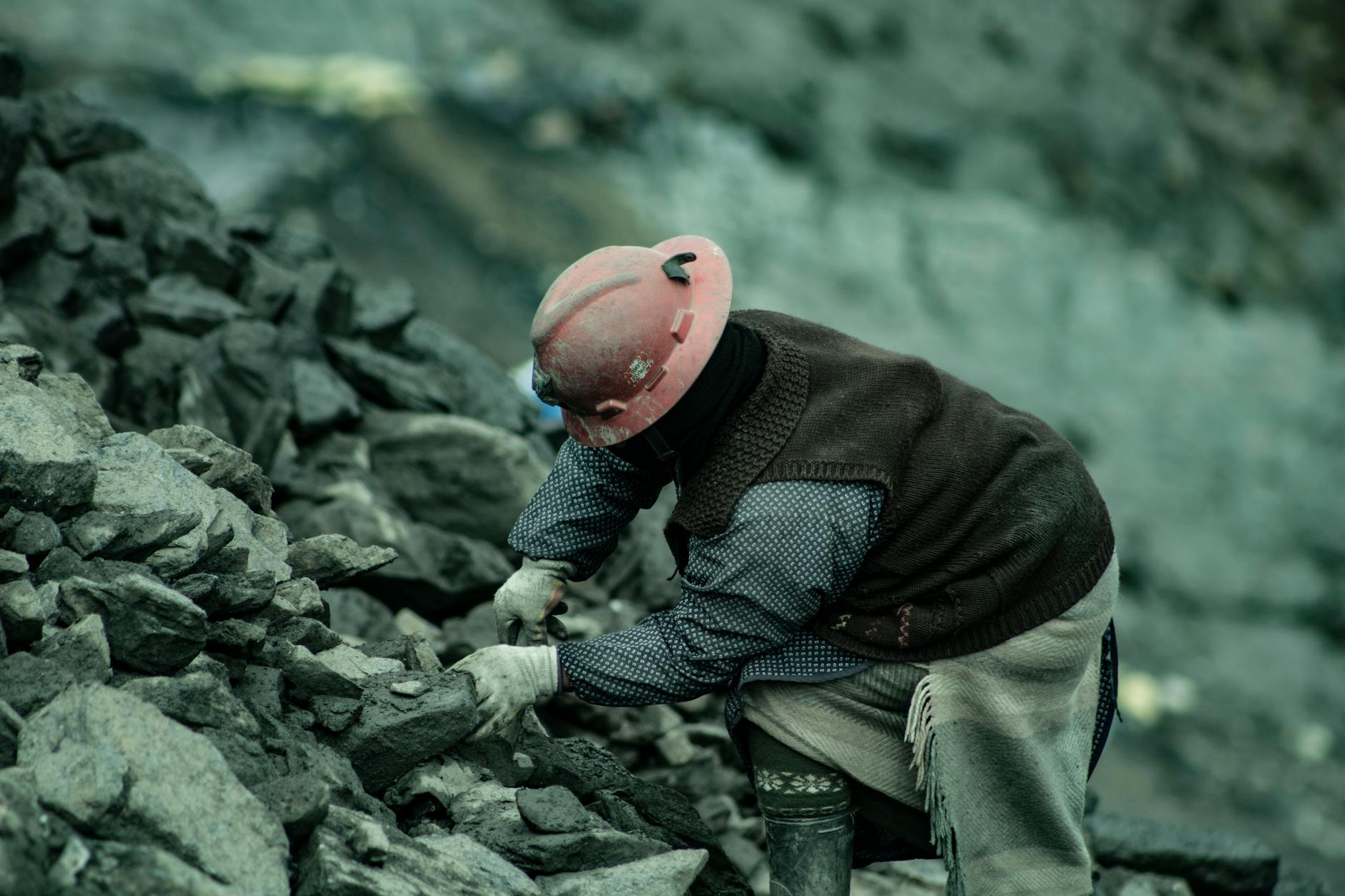 a coal miner