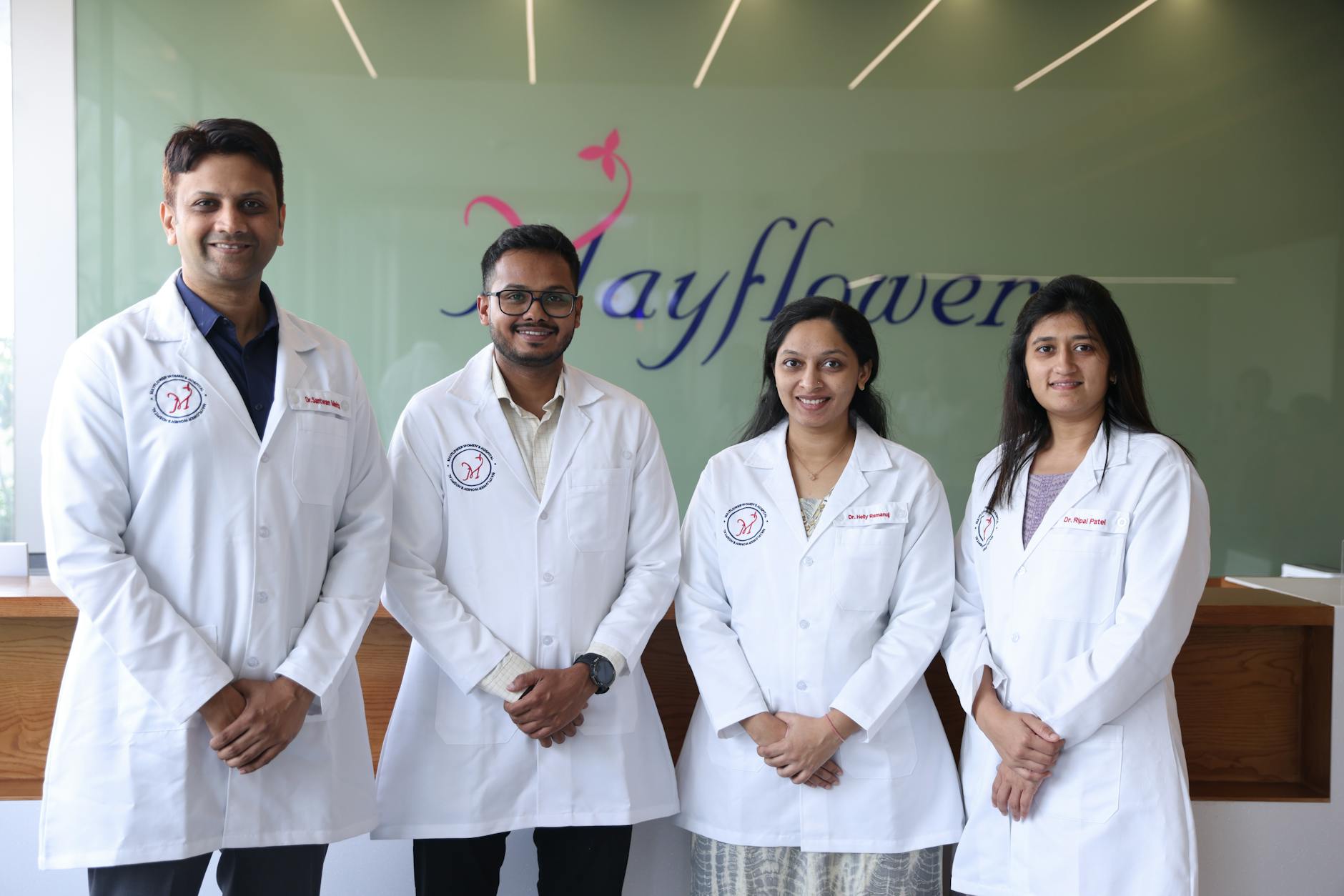 healthcare professionals at fertility clinic in ahmedabad