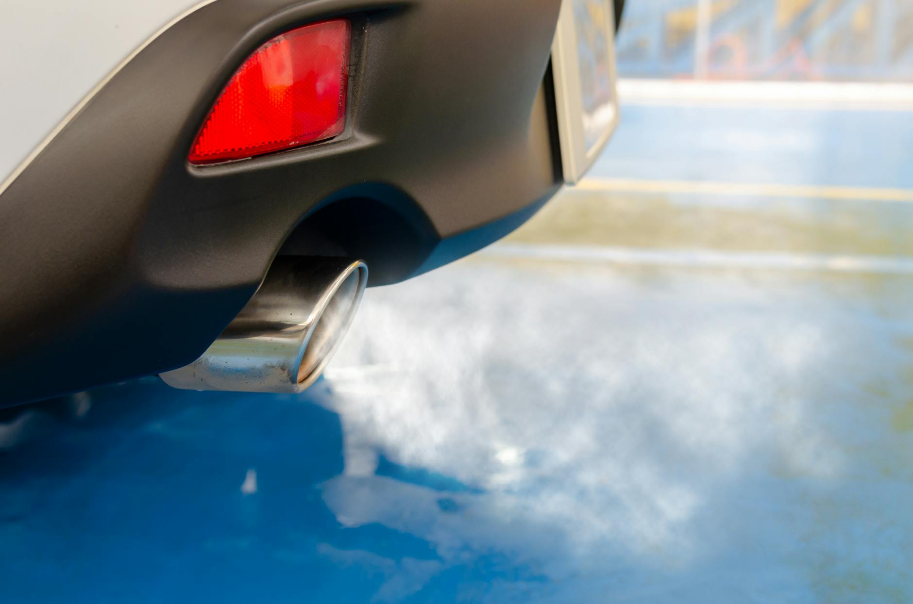 car exhaust pipe